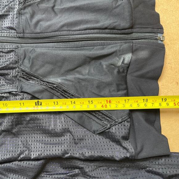 Ivivva Athletic Jacket Size 10 Black and Purple Zip-Up Sweater - Picture 5 of 7